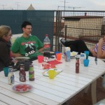 Einweihung der Dachterrasse
